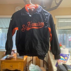 Boys SF Giants jacket.
